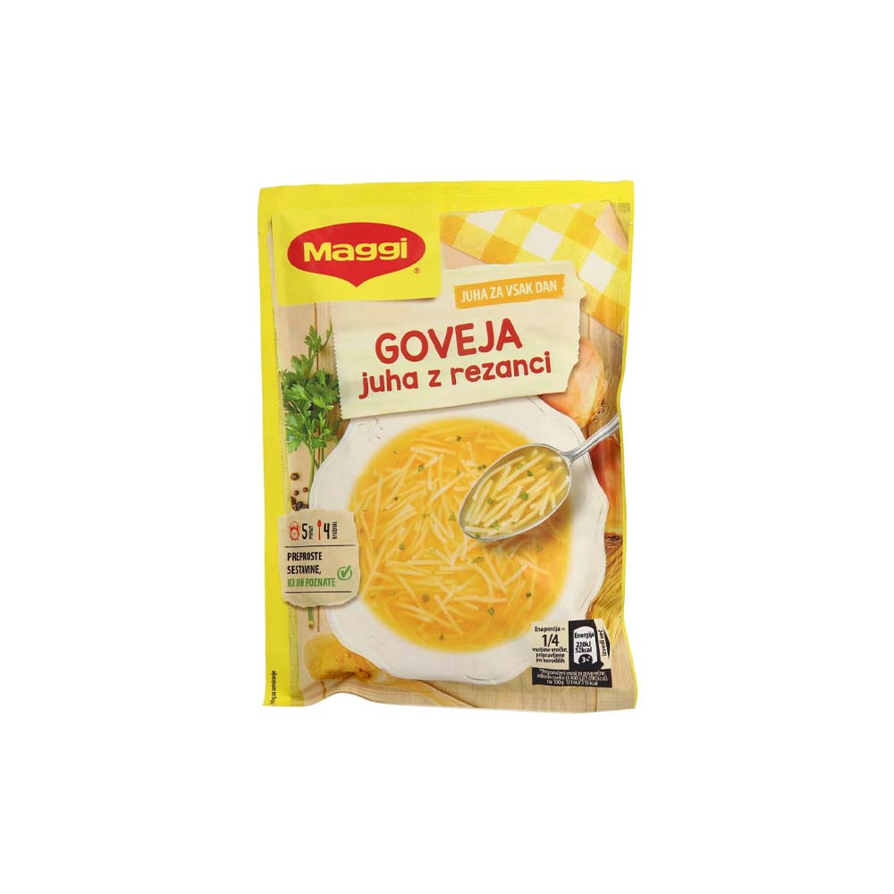 Goveja juha z rezanci Maggi, 67g