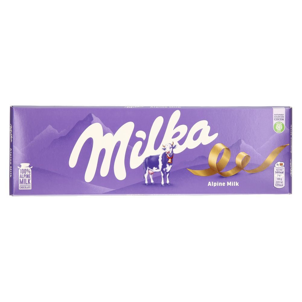 Milka Milk Chocolate, 250g
