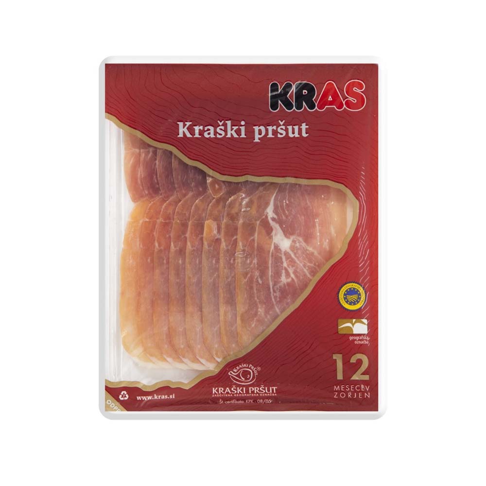 Kraški pršut narezek Kras, 100g
