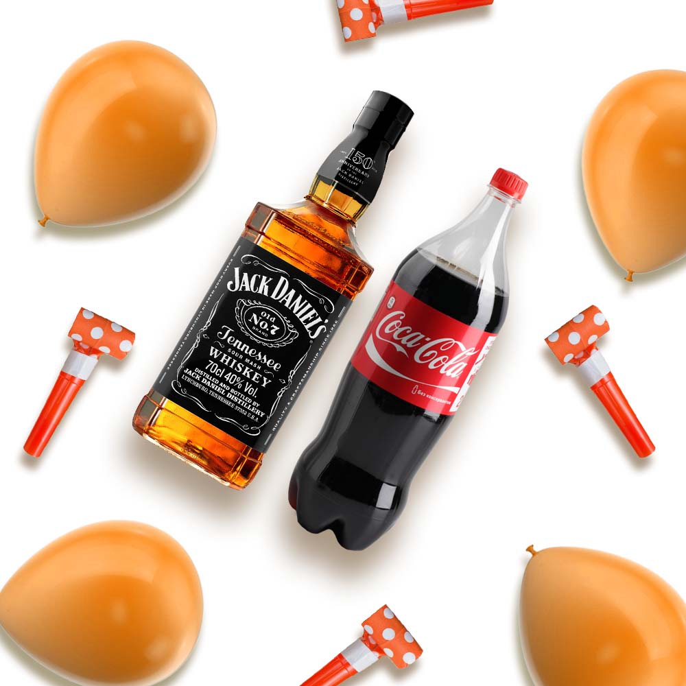 Party boat: Jack Daniel´s/Cola & set za zabavo