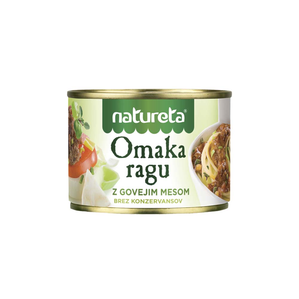 Ragu omaka z govejim mesom, 190g