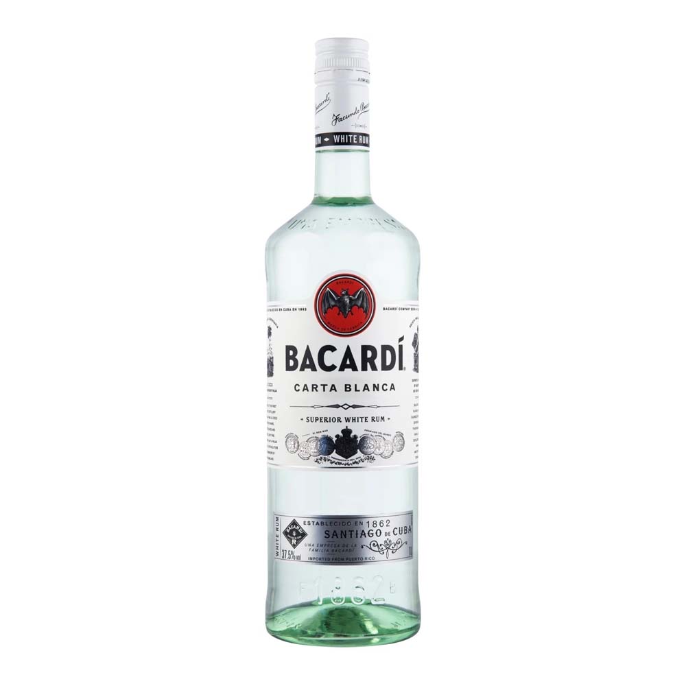 Rum Bacardi Carta Blanca,1l