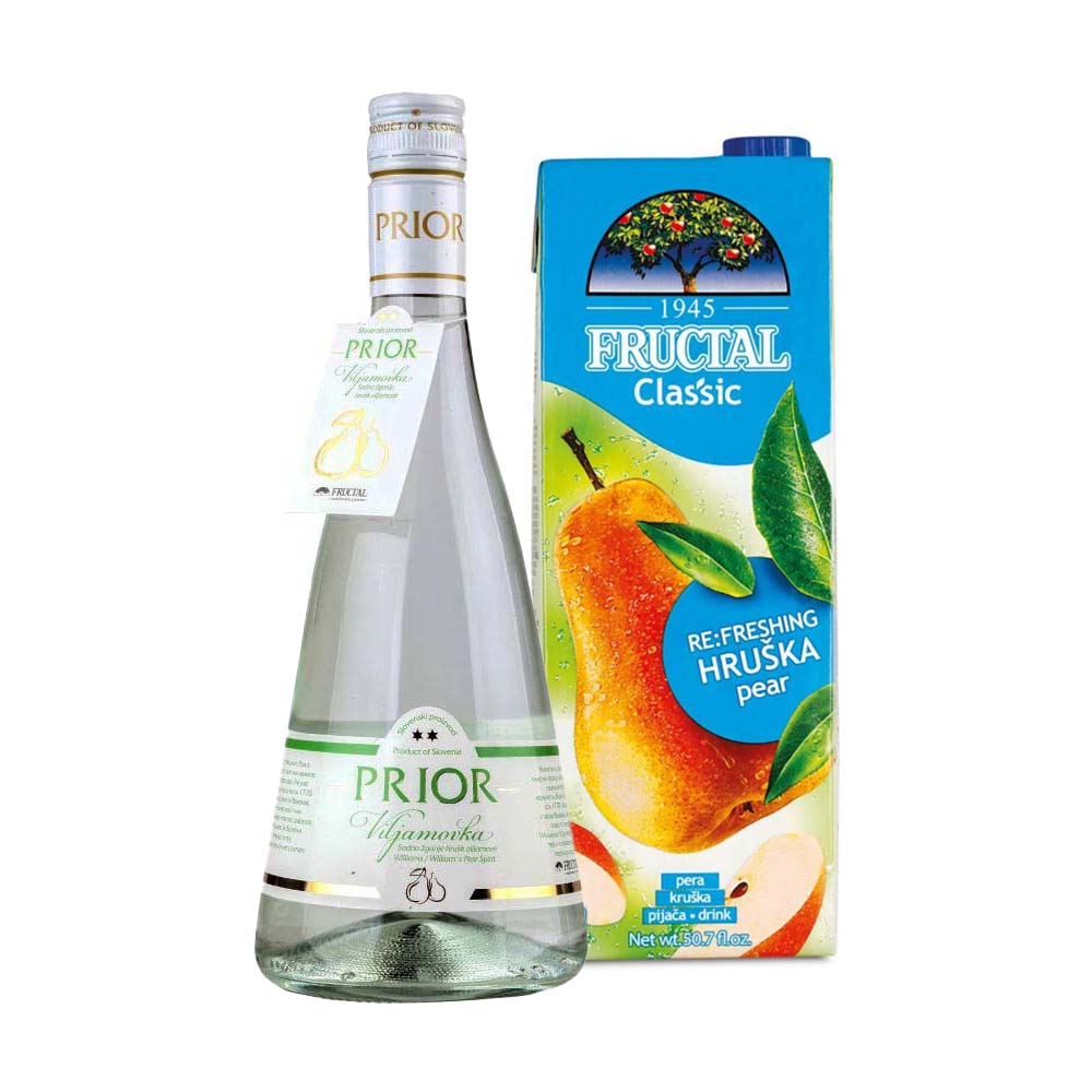 Party boat: Viljamovka Prior/Hruškov sok & set za zabavo