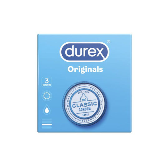 Kondomi originals Durex, 3/1