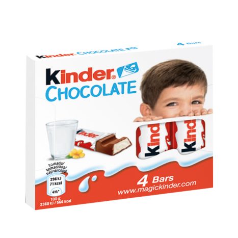 Mlečna čokolada Kinder, 50g