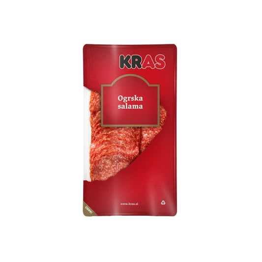 Ogrska salama Kras narezek, 100g