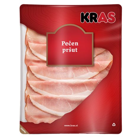 Pečen pršut, narezek, Kras, 100 g