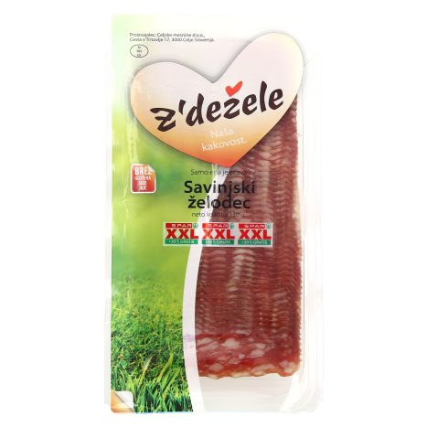 Savinjski želodec, narezek, Z´dežele, 130g