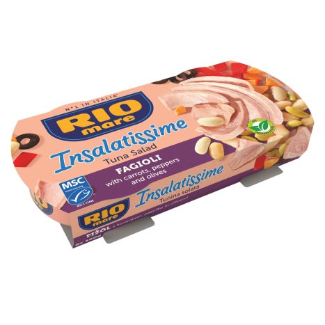 Tunina s fižolom insalatissime, Rio mare, 2x160g